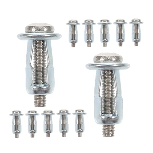 LIFKICH 15pcs Petal Nut Hollow Door Anchors and Screws Nut for Secure Fixing Heavy Duty Easy Install