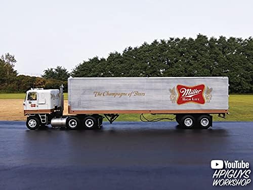 Miniatura 6 de AMT Fruehauf - Semirremolque de 40 pies (Miller Beer) a escala 125