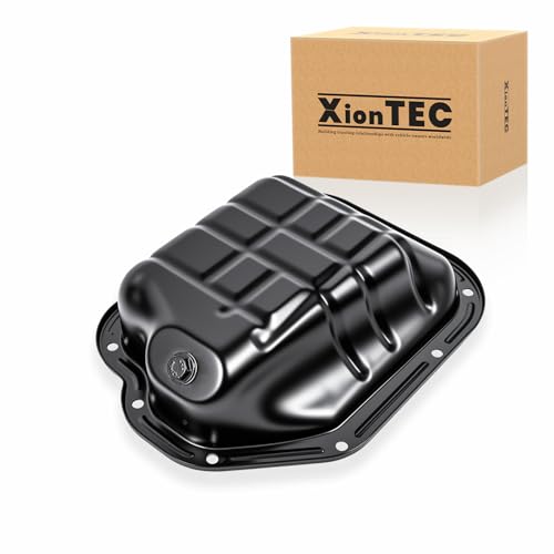 XIONTEC Lower Engine Oil Pan with Drain Plug Compatible with