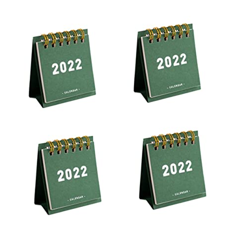 Tofficu - Tofficu 4stücke Mini-tischkalender Einfacher Kalender Handliches Design Hochwertiges Papier Praktische Erinnerungshilfe Dekoration Für Schreibtisch Langlebig Und Nützlich
