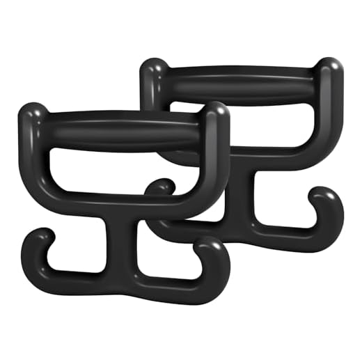 NFETLLD 2 Pack Grocery Bag Shopping Bag Carrier Holder Handle for Plastic Bags, Each Holds 100lbs Durable Multi Purpose Heavy Duty Comfortable Grip (Black)