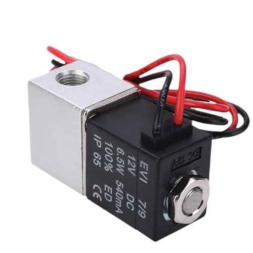 Électrovanne pneumatique normalement fermée AC 220V vanne air eau huile