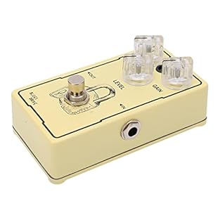 Effect Pedal: This effect can bring perfect blues drive distortion effect to your guitar playing. Good Control: Equipped with 3pcs knob, which can be used to easily control tone, gain and level. Practical Use: The input impedance is 2 MΩ, and the out...