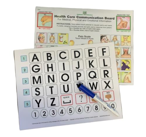 Say it with Symbols Health Communication and Spelling Boards Set