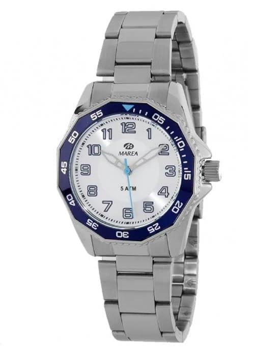 Marea Niño B35360/1 Reloj Acero Blanco - Auriculares Blu