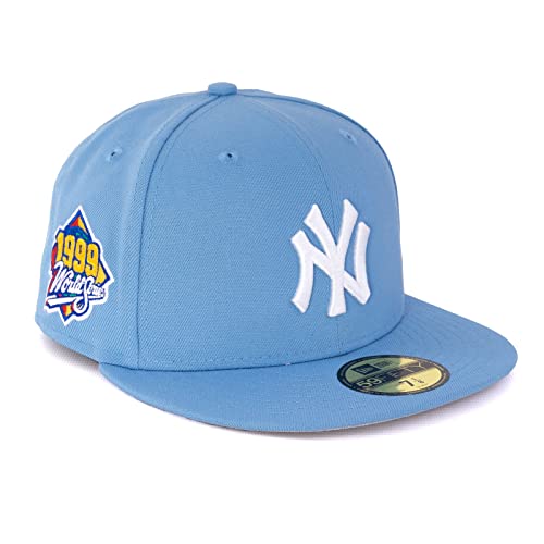New Era Cap 59FIFTY Herren Basecap NFL NBA MLB Limited Edition (New York Yankees Blue, 7)