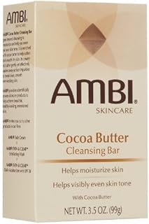 Ambi Skin Care Cleansing Bar, Cocoa Butter, 3.5 oz by Valeant Pharmaceuticals BEAUTY (English Manual)