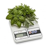 Bilancia da Cucina Digitale - Precisione 1g fino a 10Kg con Display LCD Funzione Tara e Autospegnimento per Pasticceria, Cibo, Dieta e Spezie