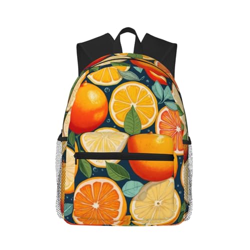 Sac à dos décontracté noir : le style agrumes pour toutes les générations