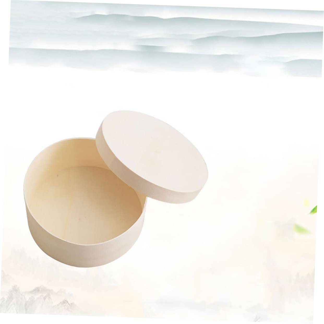 DECHOUS 6pezzi Scatola Legno Naturale Per Per Stoccaggio e Decorazione Per Festa e Attività Creative Per Ragazzo Ragazza e Adulti