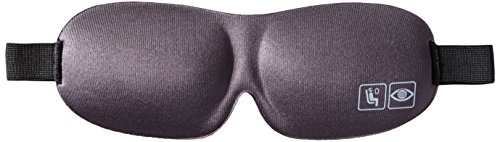 Flight 001 Eyemask Contoured, Charcoal, One Size