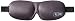 Flight 001 Contoured Eye Mask, Charcoal