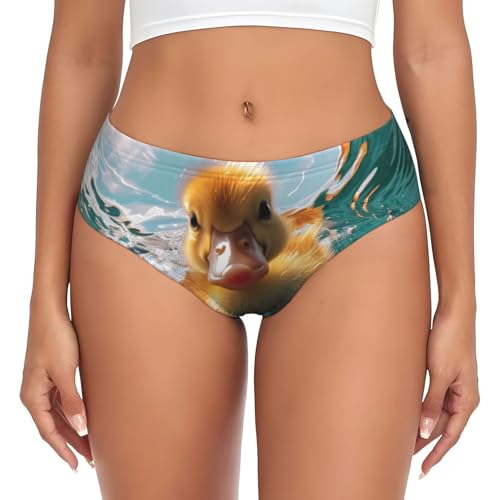 TZTTZT - Calzoncillos de natación para mujer, sin costuras, sin costuras, para mujer, Negro -, L