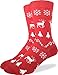 Good Luck Sock Men's Christmas Holiday Crew Socks, Size7-12