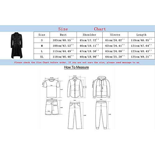 Veste homme rétro médiévale punk mode tendance style décontracté chic - 6