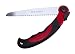 Heavy Duty 8 Inch Folding Pruning Hand Saw - Tri Edge Japanese Steel Blade - Pull Action - Ideal For Gardening, Tree Trimming, Camping and Hunting