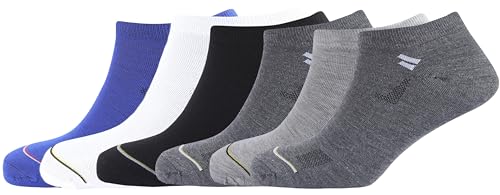 SJeware Polyester Men And Women Solid Ankle Length Socks (Pack Of 6), Multicolor