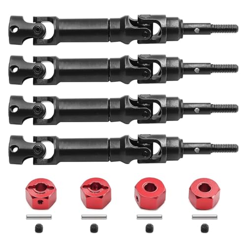 Arbre d'entraînement CVD acier avant arrière pour transmission stable Traxxas 1/18