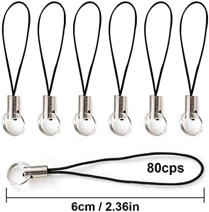 Doe-het-zelf telefoonhangers - 100 stuks - Zink - Karabijnsluiting | bol