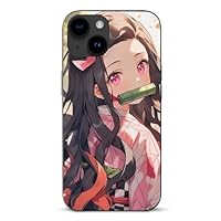 Amazon.co.jp: 鬼滅の刃 (竈門禰豆子) iPhone 15 ケース iPhone 15