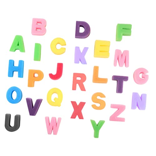 Ciieeo 26個 アルファベット スポンジ スタンプ スタンプ 文字 スタンプ アルファベット スタンプ 用スポンジ ペイント用 DIY スポンジ シール アルファベット スポンジ スタンプのサムネイル