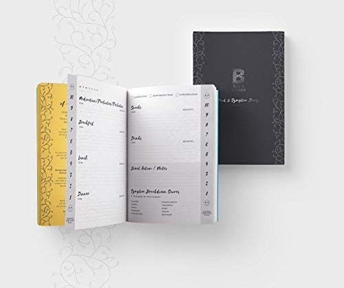 Bay's Kitchen Food & Symptom Diary, daily journal and log for recording food and meals, tracking allergies, symptoms and influences on your health (A5 sized)