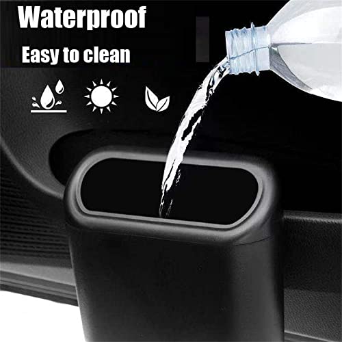 Tulsondai Car Trash Can With Lid, Mini Car Trash Can Hanging Type Portable Hanging Car Trash Can Waterproof Car Trash Can Car Trash Can With Lid Car Trash Can And Disposable Trash Bags #TOP4