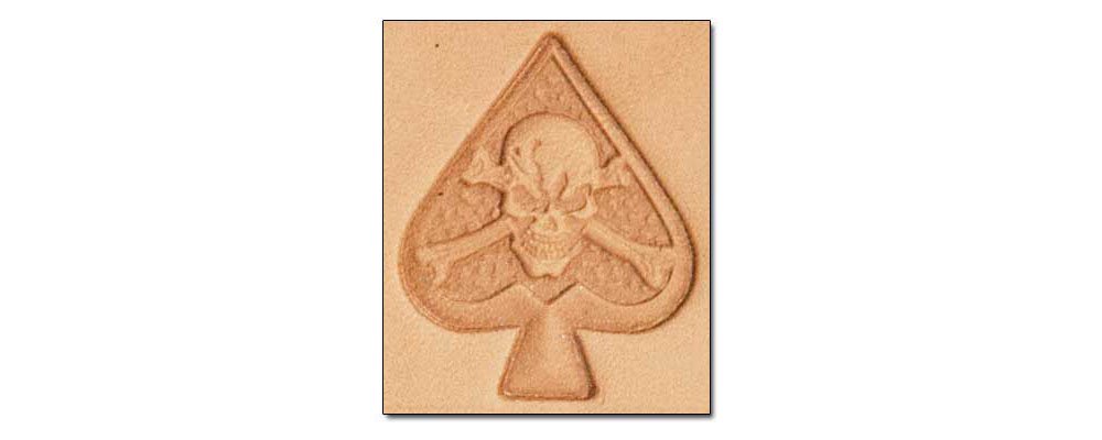 Amazon.com: Tandy Leather Craftool  3-D Stamp Skeleton Spade 8671-00