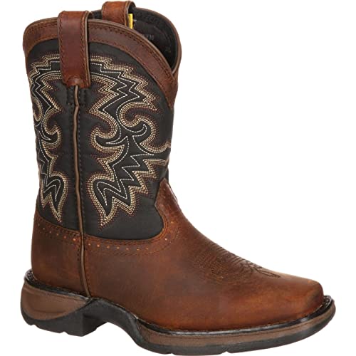 Durango Baby Dwbt049 Western Boot Tan Black 9 M Us Toddler #TOP4