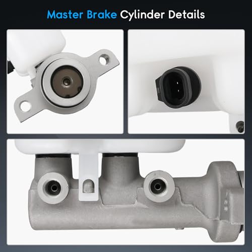 OTO-K Brake Master Cylinder with Reservoir&Sensor Compatible with Chevy Silverado 1500 Tahoe Avalanche Suburban GMC Sierra Yukon XL 2009-2014,Replace # M630508 25827890 by OTO-KAUTOPARTS - Used condition - Image 7