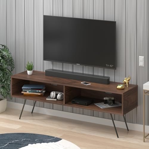BLUEWUD Averyl Engineering Wood TV Entertainment Unit Set Top Box...