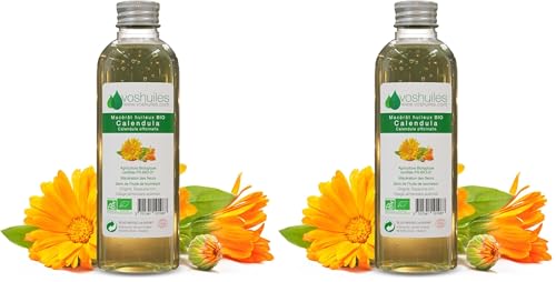 Macérât Huileux BIO de Calendula VOSHUILES Lot de 2 flacons de 100ml