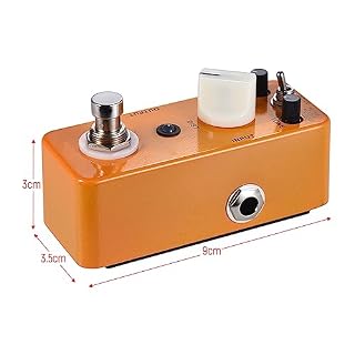 OUSIKA Pédale d’effet Guitare Distorsion True Bypass Full Metal Shell Pédale d’effet Guitare Tuner - Les Beatles, Paul McCartney, John Lennon, RIngo Starr, George Harrison OUSIKA Pédale d'effet Guitare Distorsion True Bypass Full Metal Shell Pédale d'effet Guitare Tuner – Image 5