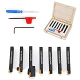 ◆passender Bohrstangehalter 7 Stk 8mm Drehmeißel Hartmetall Drehstahl Satz Drehmeissel Set