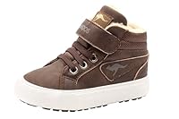 KangaROOS Unisex Baby Kavu Iii Sneaker, Braun Dark Brown Sand 343, 22 EU