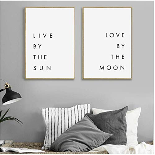 Toile AMOUR 50x70cm pour habiller un mur vide sans effort