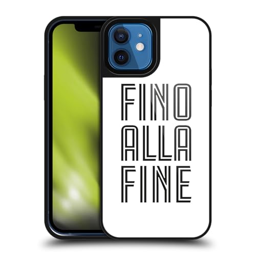 Coque gel renforcée iPhone 12 Juventus pour fan de foot