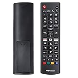 Mando LG Smart TV, TISHOW Universal Mando a Distancia AKB75095307 para LG Smart TV Compatible con...