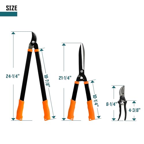 Set de 3 herramientas de jardinería TANG miniatura 2