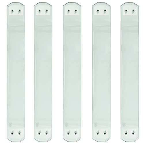 Myard Scenic Frontier Tempered Clear Glass Balusters for Deck Railings,
