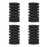 UPETTOOLS Aquarium Biochemical Sponge Filter Ultra Quiet Aquarium Air Pump Bio Sponge Fish Tank Foam Filter Comes with 4/2 Sponges 4/2of Bio Ceramic Media Balls