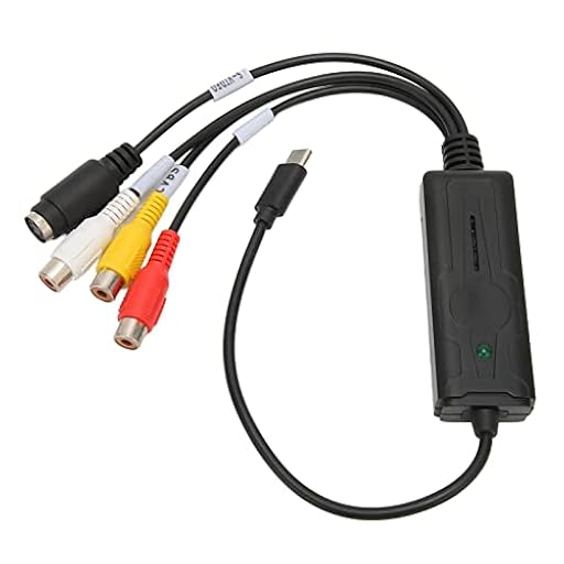 Tarjeta de Captura USB C Video Grabber, Compatible con NTSC PAL y ADC, S Video y CVBS a Dispositivo de Captura de Video USB Tipo C 2.0 para Windows 10/7/2000 XP Vista, para OS X | Ya disponible en tu tienda friki favorita! En mundofriki.es!