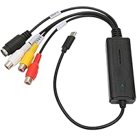 Tarjeta de Captura USB C Video Grabber, Compatible con NTSC PAL