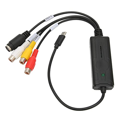 Capture Card Device, Sod Video Capture Card, to USB Converter Adapter for Easy Transfer and Recording