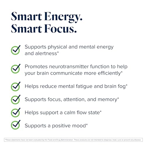 Image of LifeVantage AXIO Regular Energy Drink Powder, Nootropic Supplement, Focus & Mood Support, with L-theanine, Green Tea, B Vitamins, DMAE, Quercetin & Pine Bark, Green Apple, 30 Packets