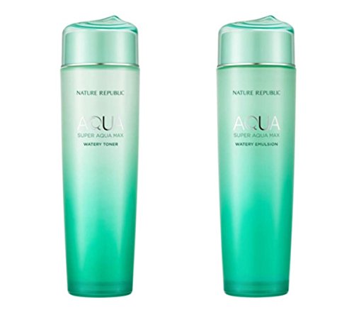 Nature Republic Super Aqua Max Watery Toner + Emulsion