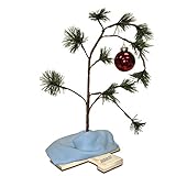 Northlight Peanuts The Original Charlie Brown Christmas Tree - Unlit, 24", Green