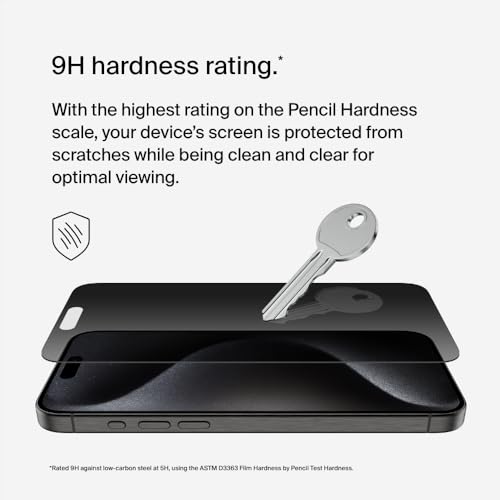 Belkin Screenforce Tempered Gl. Privacy Iphone 15Promax OVA150ZZ - 2