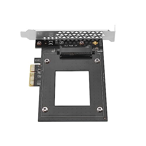 Disco duro SSD convertidor PCI E a U.2 con tarjeta PCIe X16 SFF-8639 Express 5