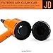 Suds Lab JD Jet Dry Car Drying Blower with 2 Nozzles & 20 ft Power Cord – 1.5 HP Powerful & Compact Car Dryer Air Blower for Removing Water, Dust & Debris